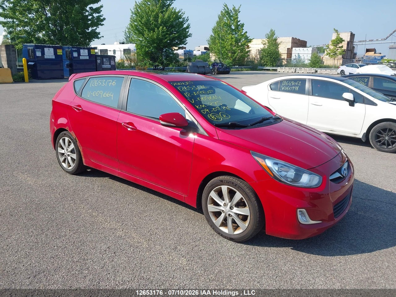 KMHCU5AE3CU009664 · 2012 HYUNDAI ACCENT GLS