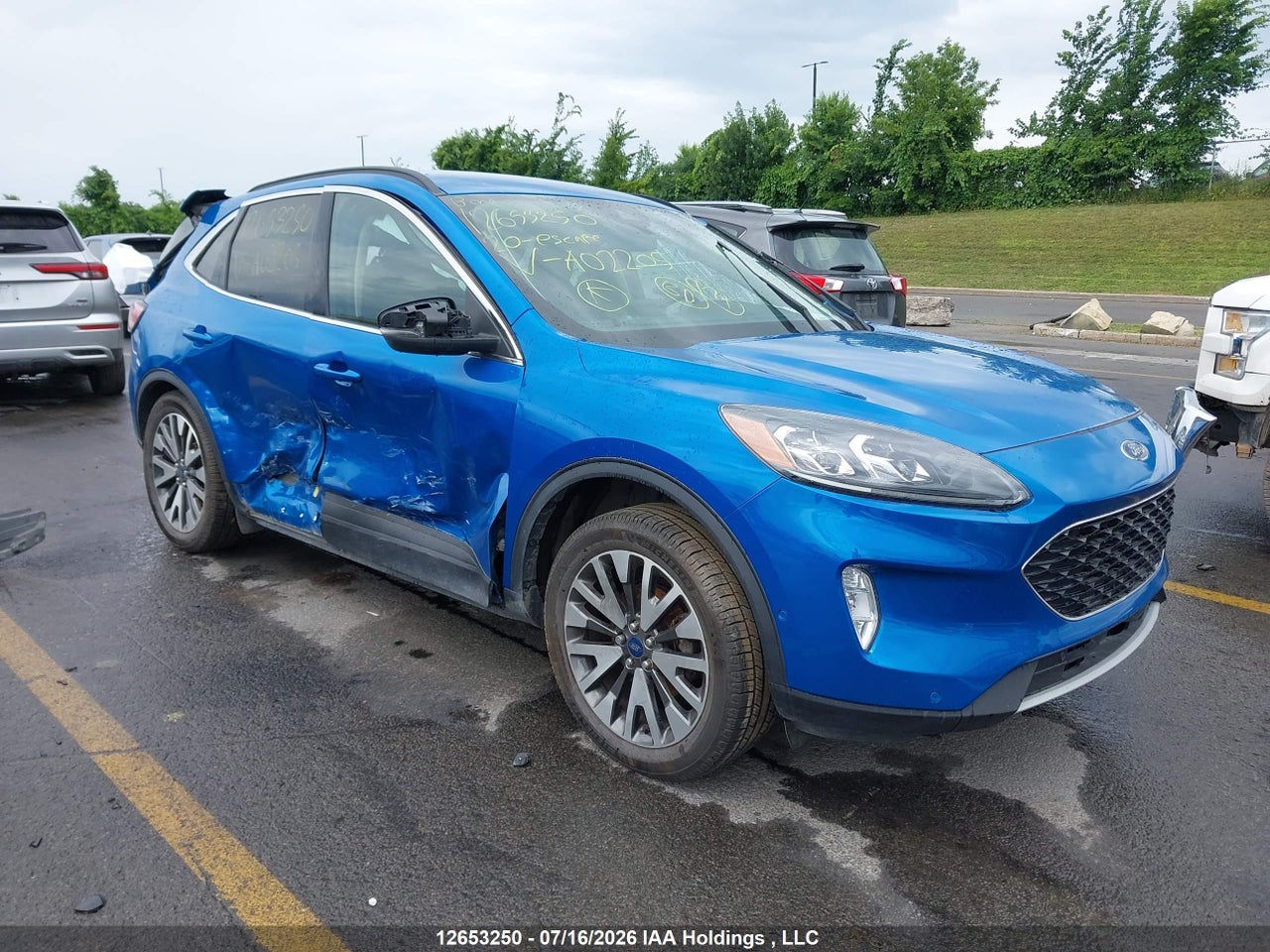 1FMCU9DZ5LUA02205 · 2020 FORD ESCAPE TITANIUM HYBRID · 1/12