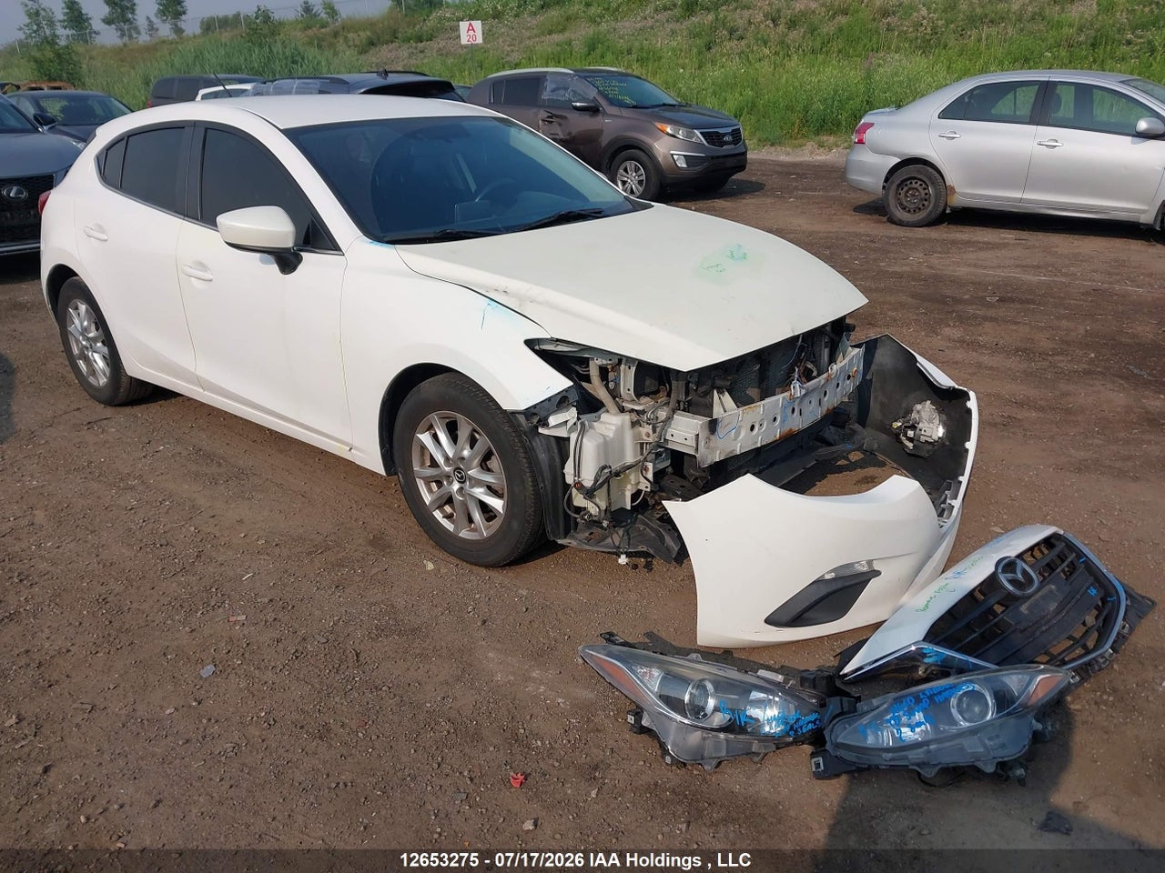 3MZBM1L75FM179361 · 2015 MAZDA MAZDA3 GS