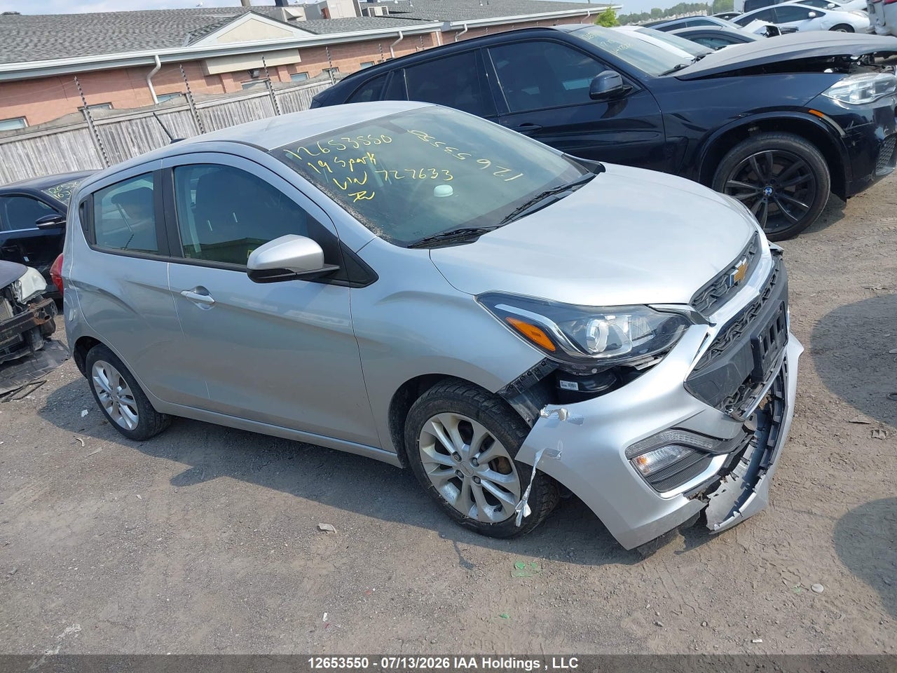 KL8CD6SA6KC727633 · 2019 CHEVROLET SPARK 1LT CVT