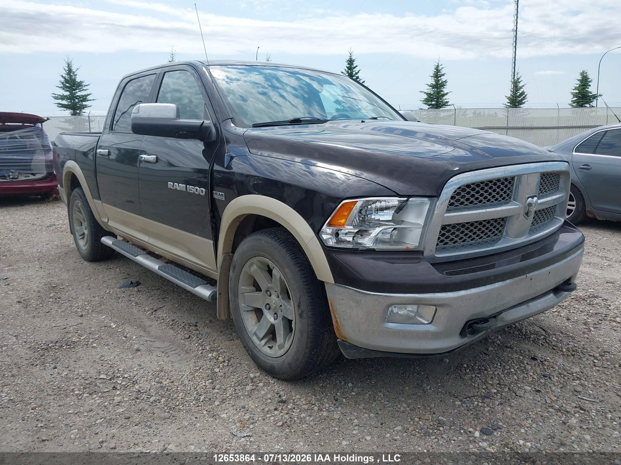 1D7RV1CT3BS535714 · 2011 RAM RAM 1500 LARAMIE · 1/12