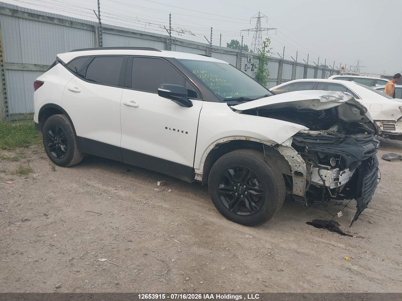 3GNKBHRS7MS511622 · 2021 CHEVROLET BLAZER LT