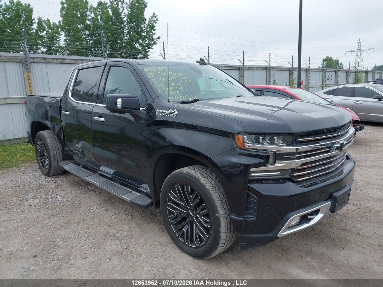 1GCUYHED6KZ321673 · 2019 CHEVROLET SILVERADO 1500 HIGH COUNTRY