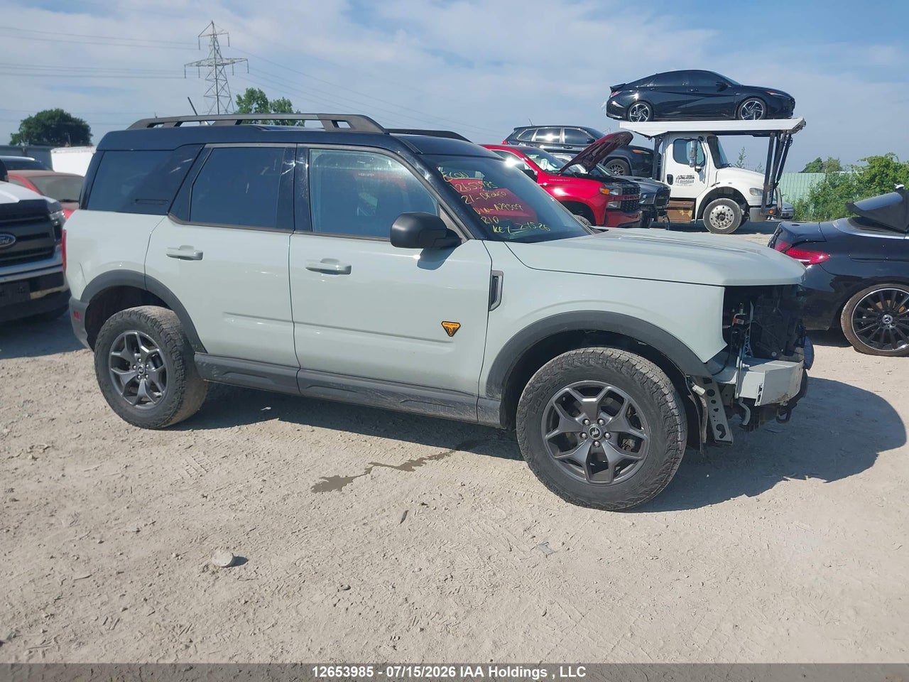 3FMCR9D96MRA29309 · 2021 FORD BRONCO SPORT BADLANDS