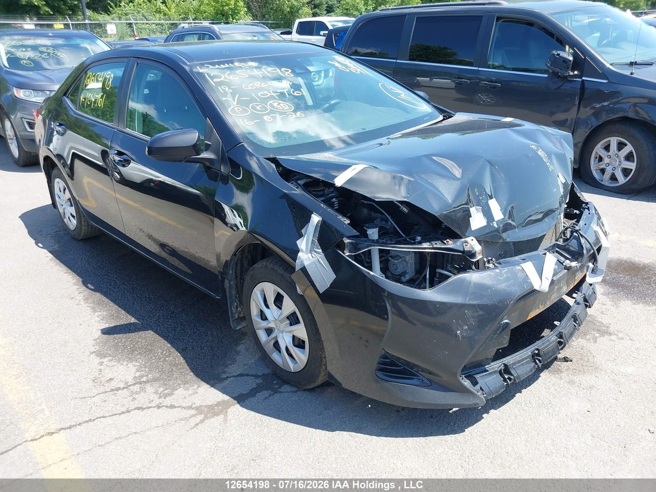 2T1BURHE6JC104761 · 2018 TOYOTA COROLLA CE