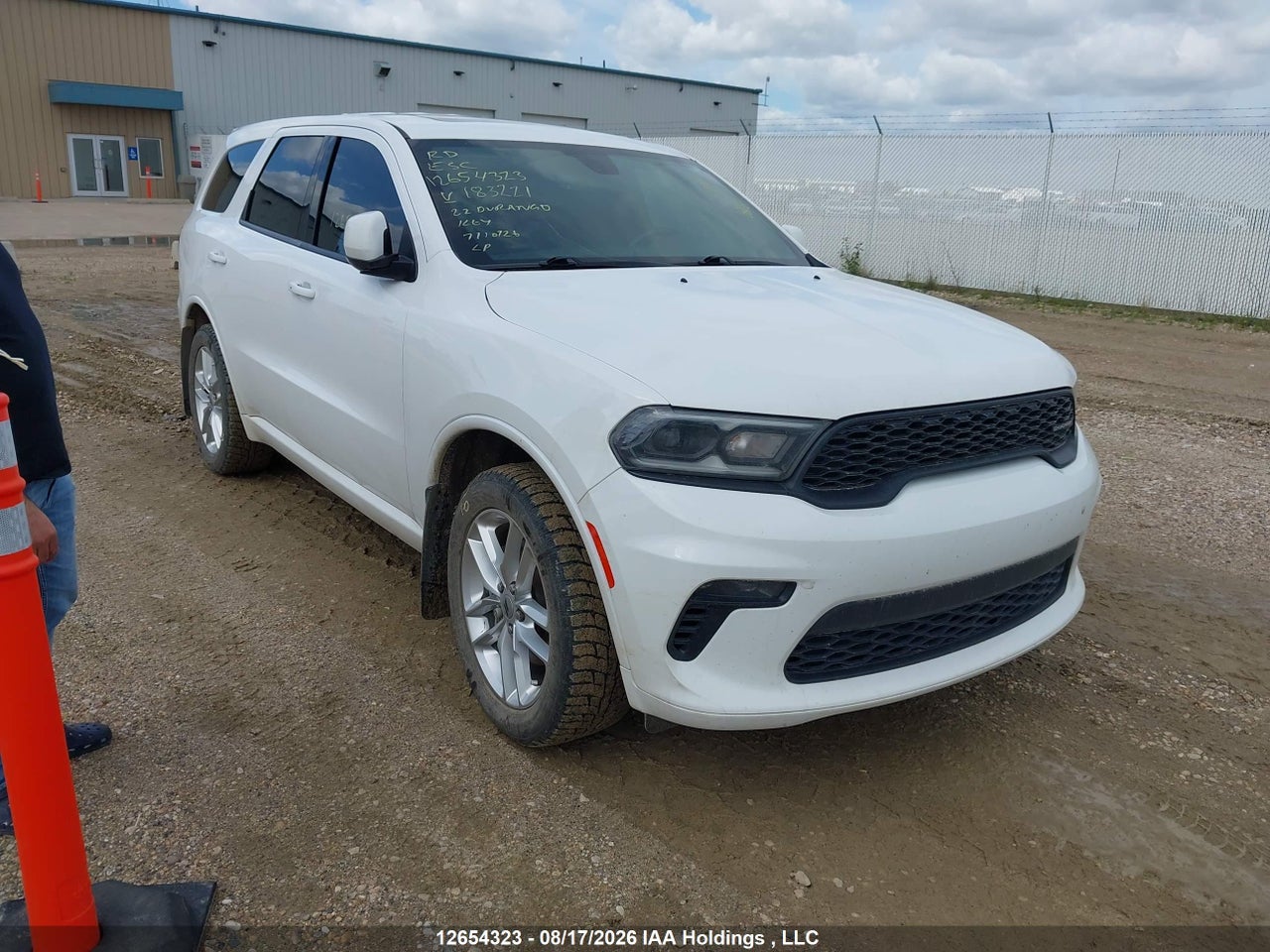 1C4RDJDG9NC183221 · 2022 DODGE DURANGO GT