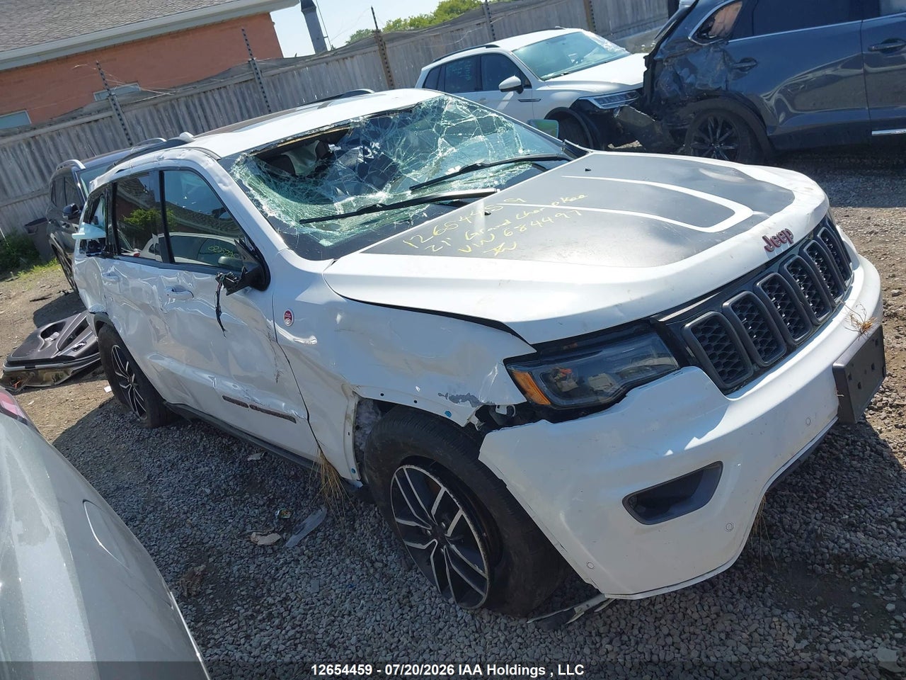 1C4RJFLT9MC684497 · 2021 JEEP GRAND CHEROKEE TRAILHAWK