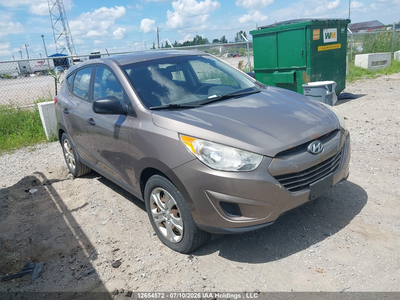 KM8JT3AC4DU651602 · 2013 HYUNDAI TUCSON GL