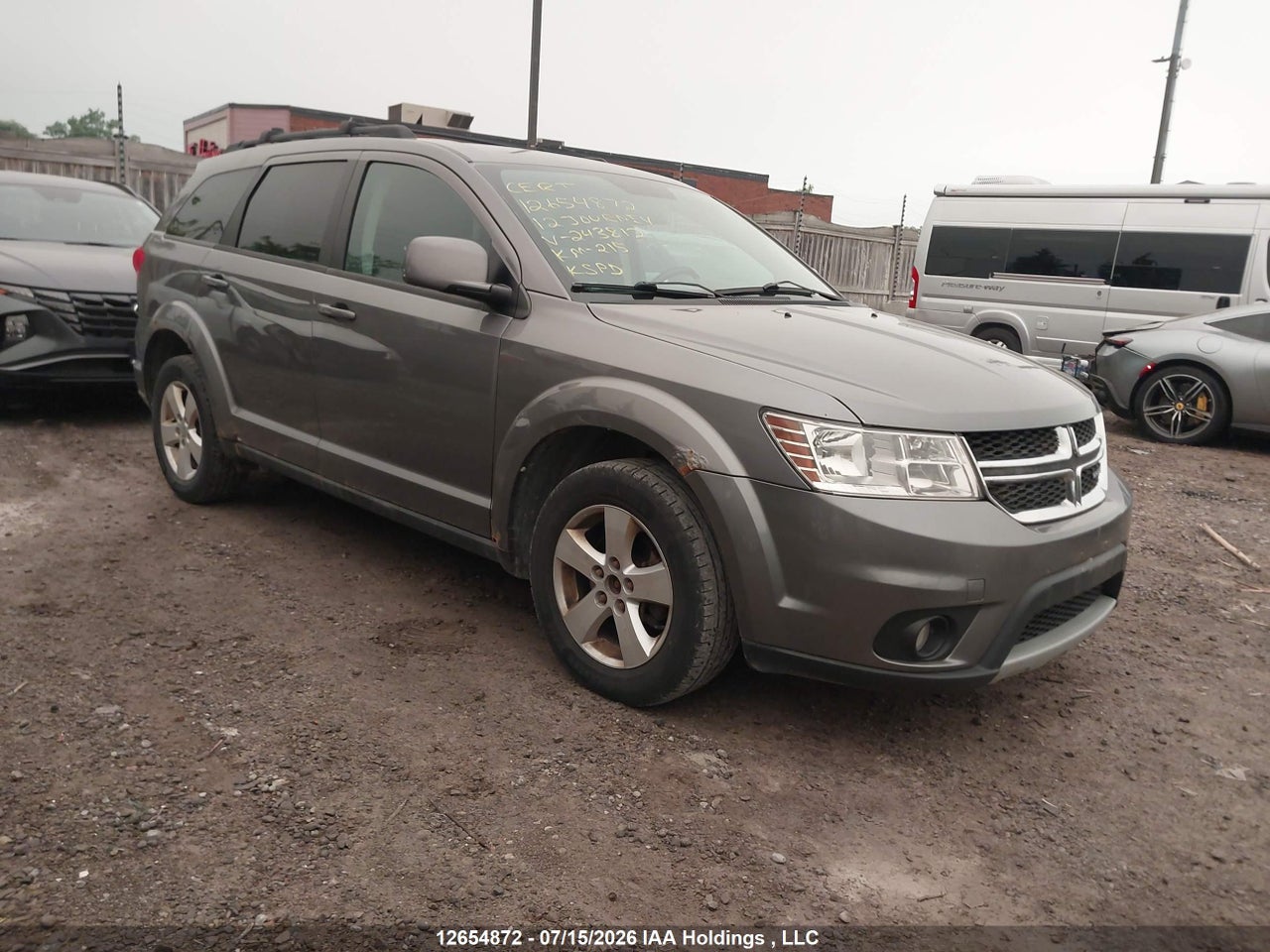 3C4PDCCG7CT243812 · 2012 DODGE JOURNEY SXT
