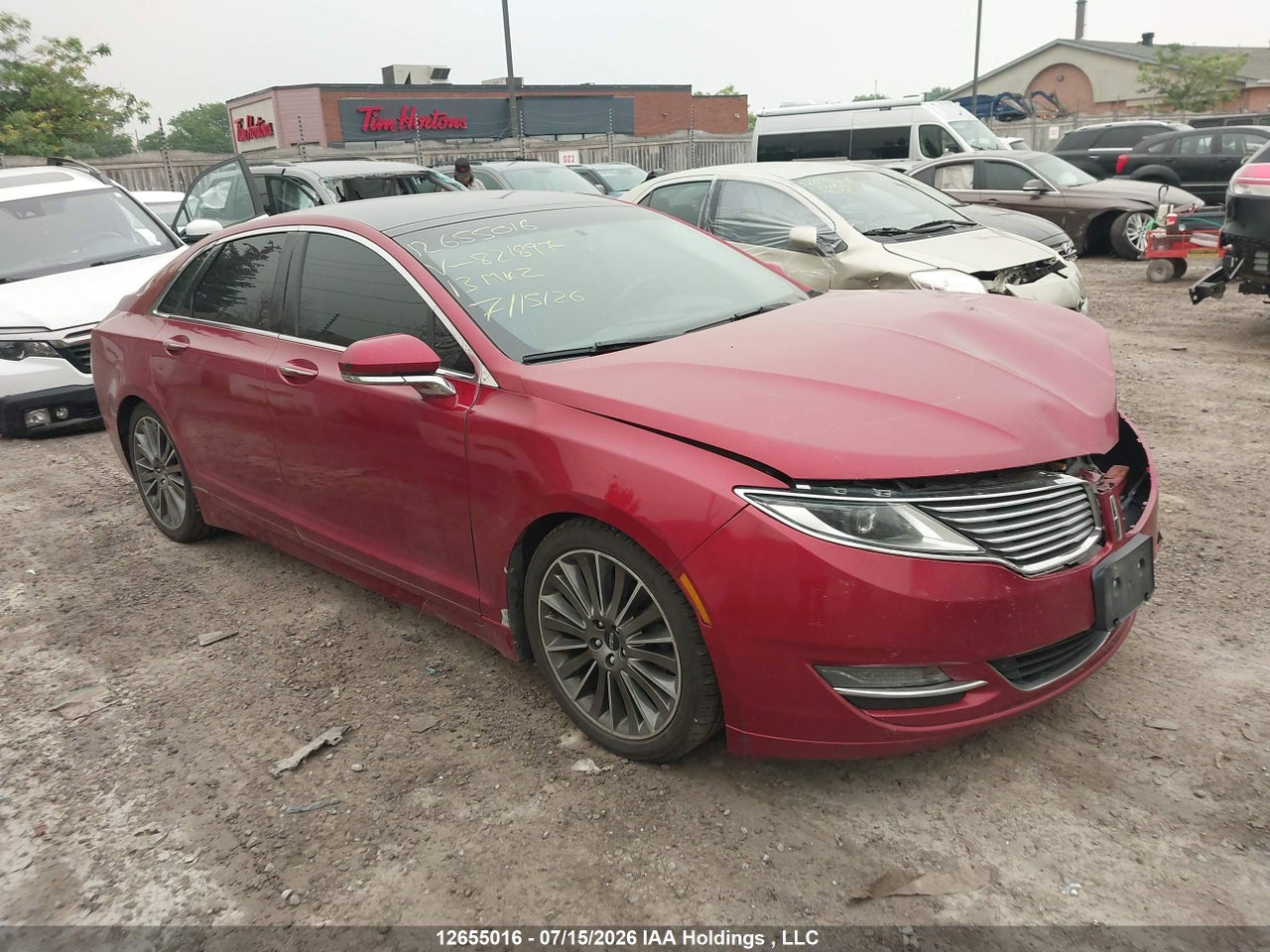 3LN6L2JK3DR821897 · 2013 LINCOLN MKZ