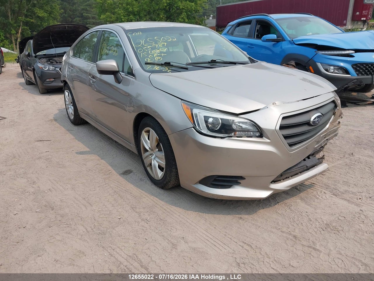 4S3BNCA62F3055989 · 2015 SUBARU LEGACY 2.5I