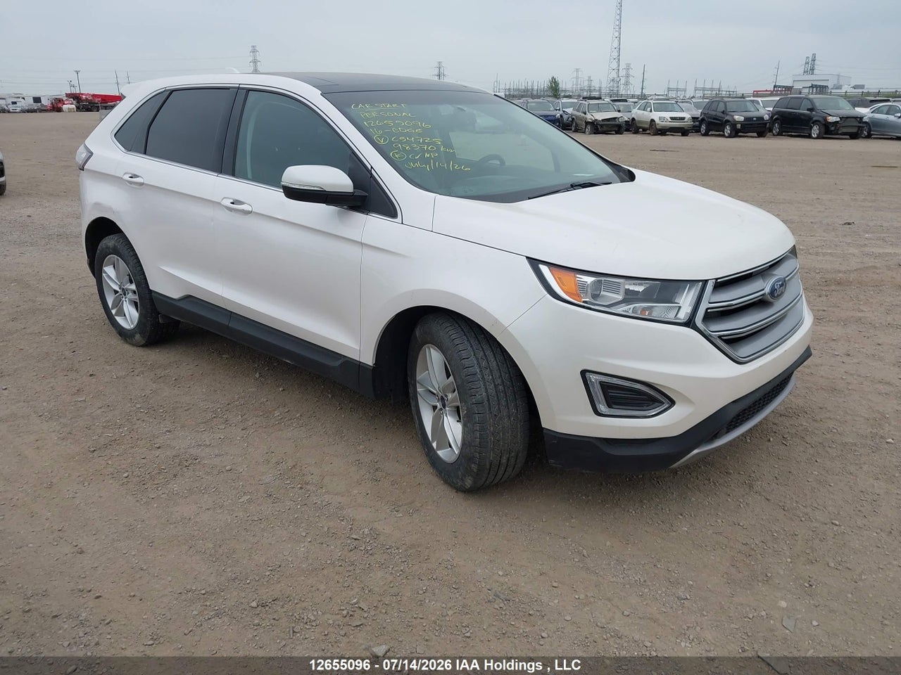 2FMPK4J95GBC54725 · 2016 FORD EDGE SEL