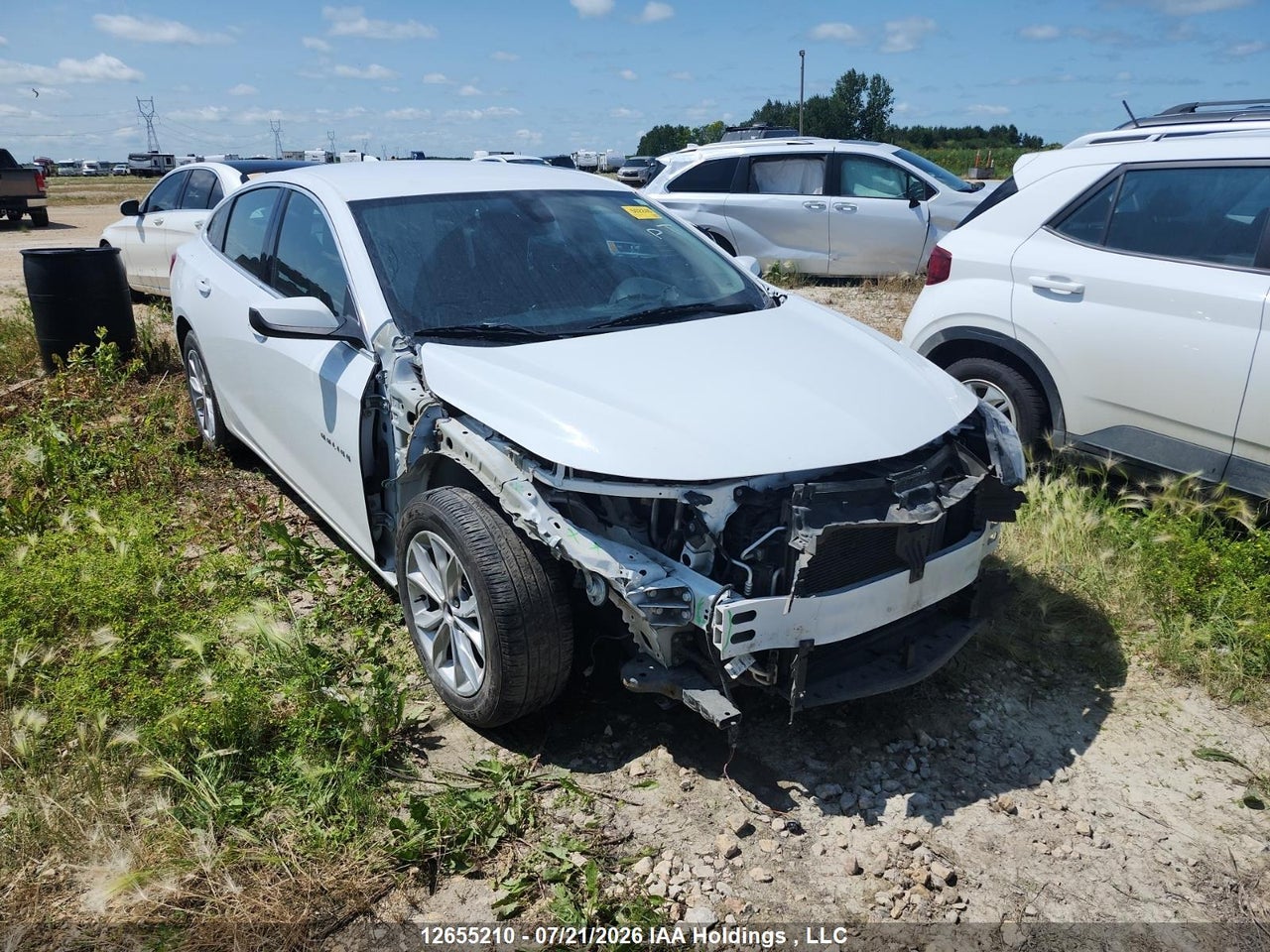 1G1ZD5ST9NF107433 · 2022 CHEVROLET MALIBU LT