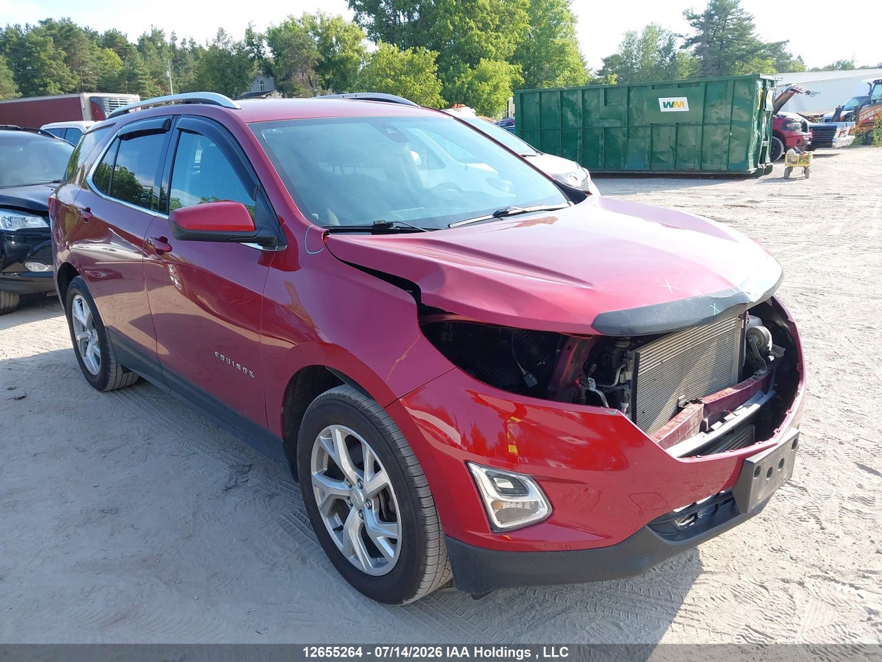 2GNAXVEX0L6151961 · 2020 CHEVROLET EQUINOX LT · 1/12
