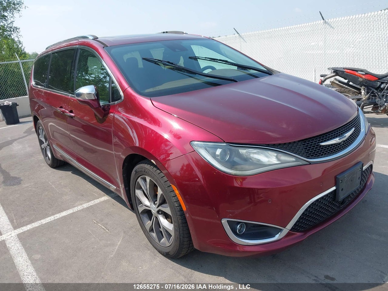2C4RC1GGXHR595576 · 2017 CHRYSLER PACIFICA LIMITED