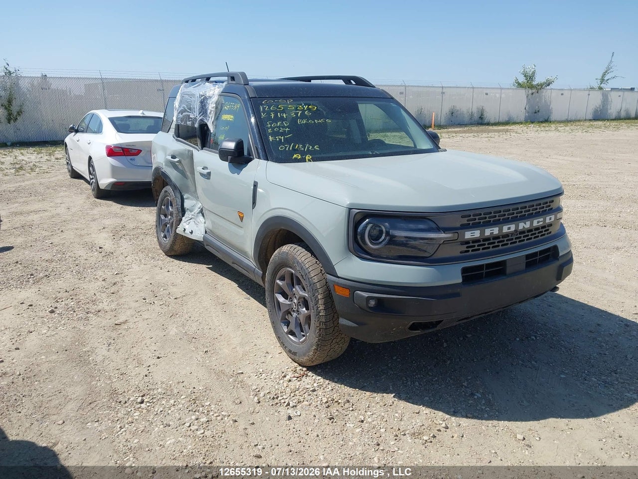 3FMCR9D94RRF14376 · 2024 FORD BRONCO SPORT BADLANDS
