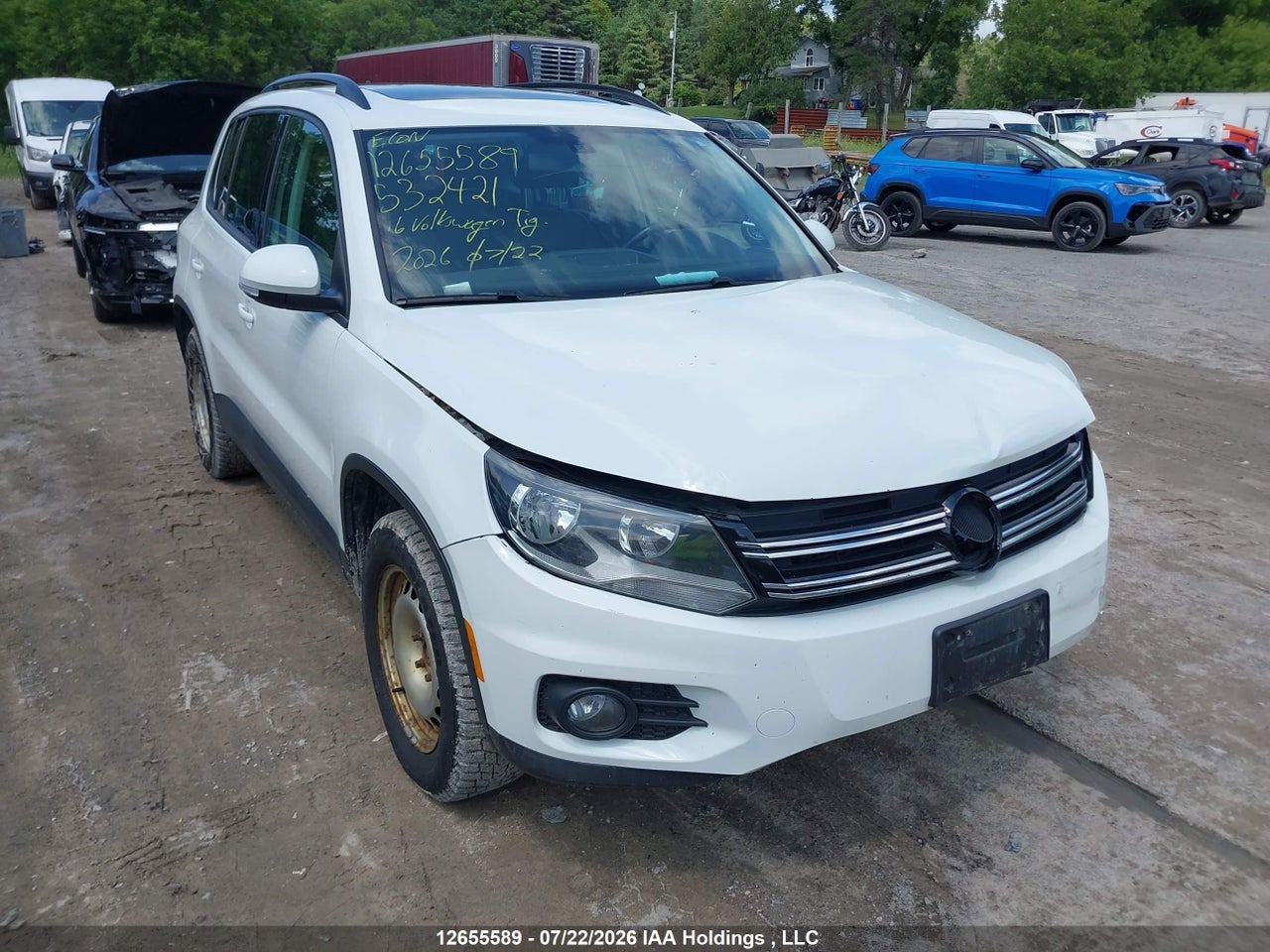 WVGJV7AX1GW532421 · 2016 VOLKSWAGEN TIGUAN COMFORTLINE/HIGHLINE/SPECIAL EDITION · 1/12
