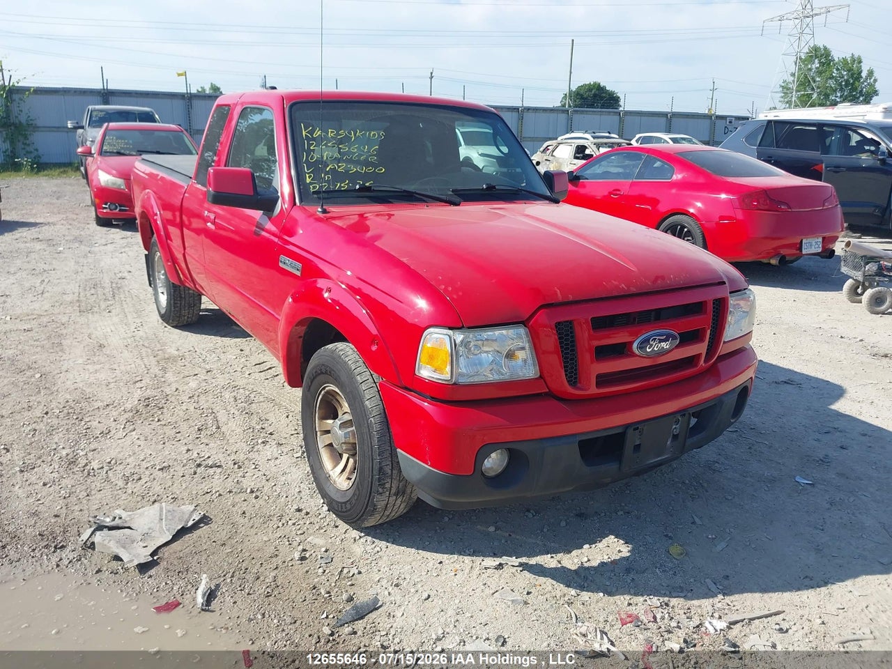 1FTKR4EE4APA23400 · 2010 FORD RANGER SUPER CAB