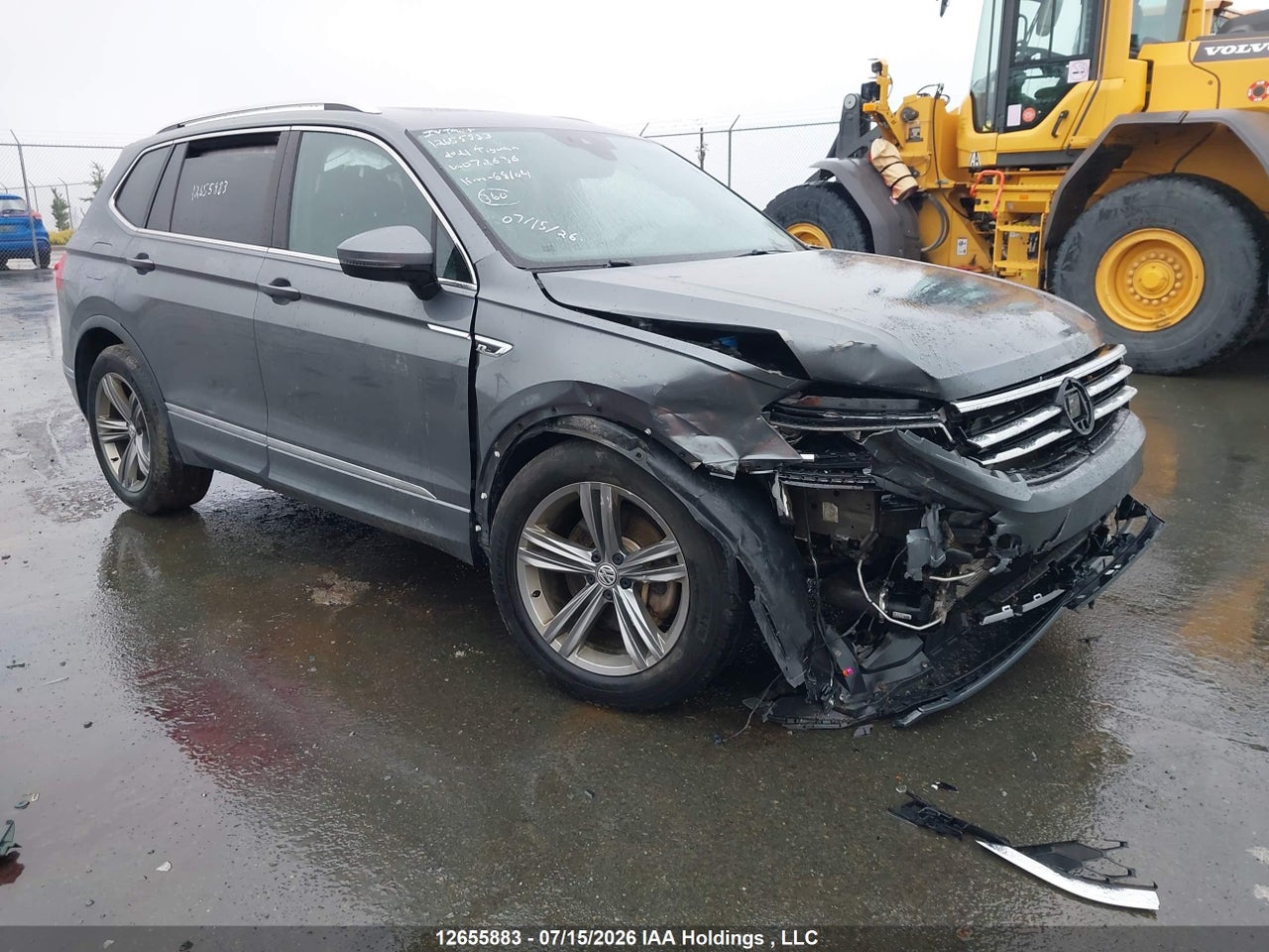 3VV4B7AX1MM072636 · 2021 VOLKSWAGEN TIGUAN SEL PREMIUM R-LINE · 1/12