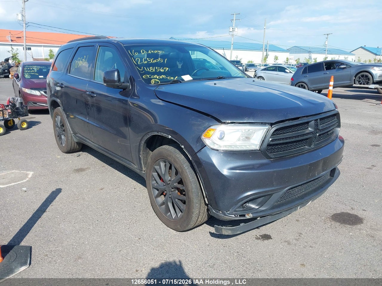 1C4RDJDG1GC481569 · 2016 DODGE DURANGO LIMITED · 1/12