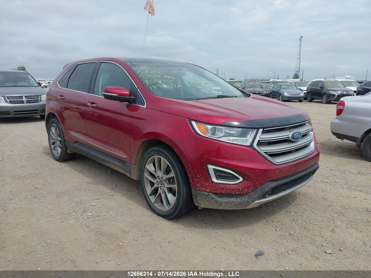 2FMTK4K93FBB62797 · 2015 FORD EDGE TITANIUM