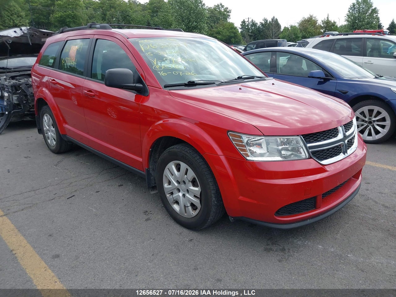 3C4PDCAB6FT576661 · 2015 DODGE JOURNEY SE
