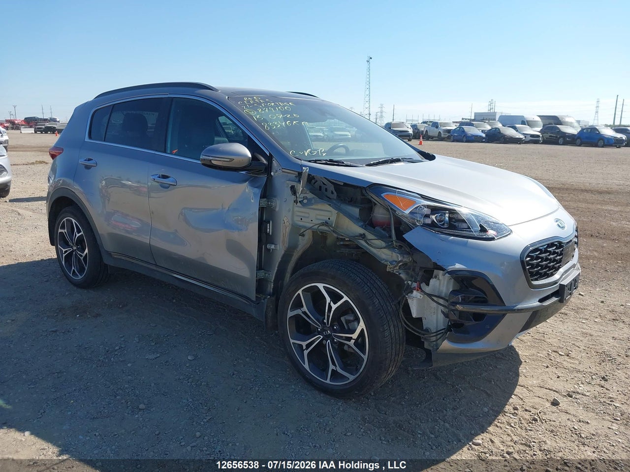 KNDPRCA62M7874100 · 2021 KIA Sportage SX