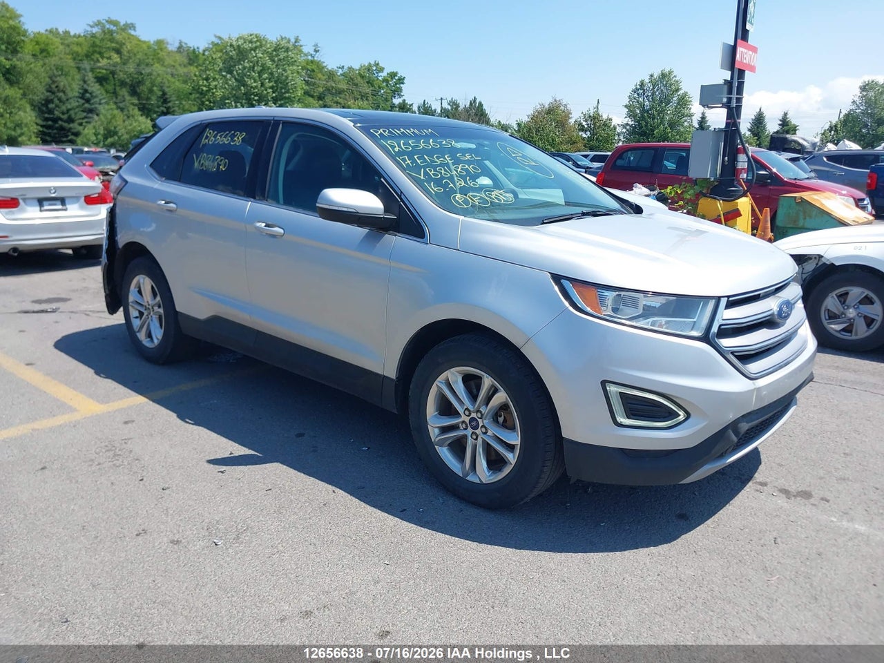 2FMPK4J88HBB84890 · 2017 FORD EDGE SEL · 1/12