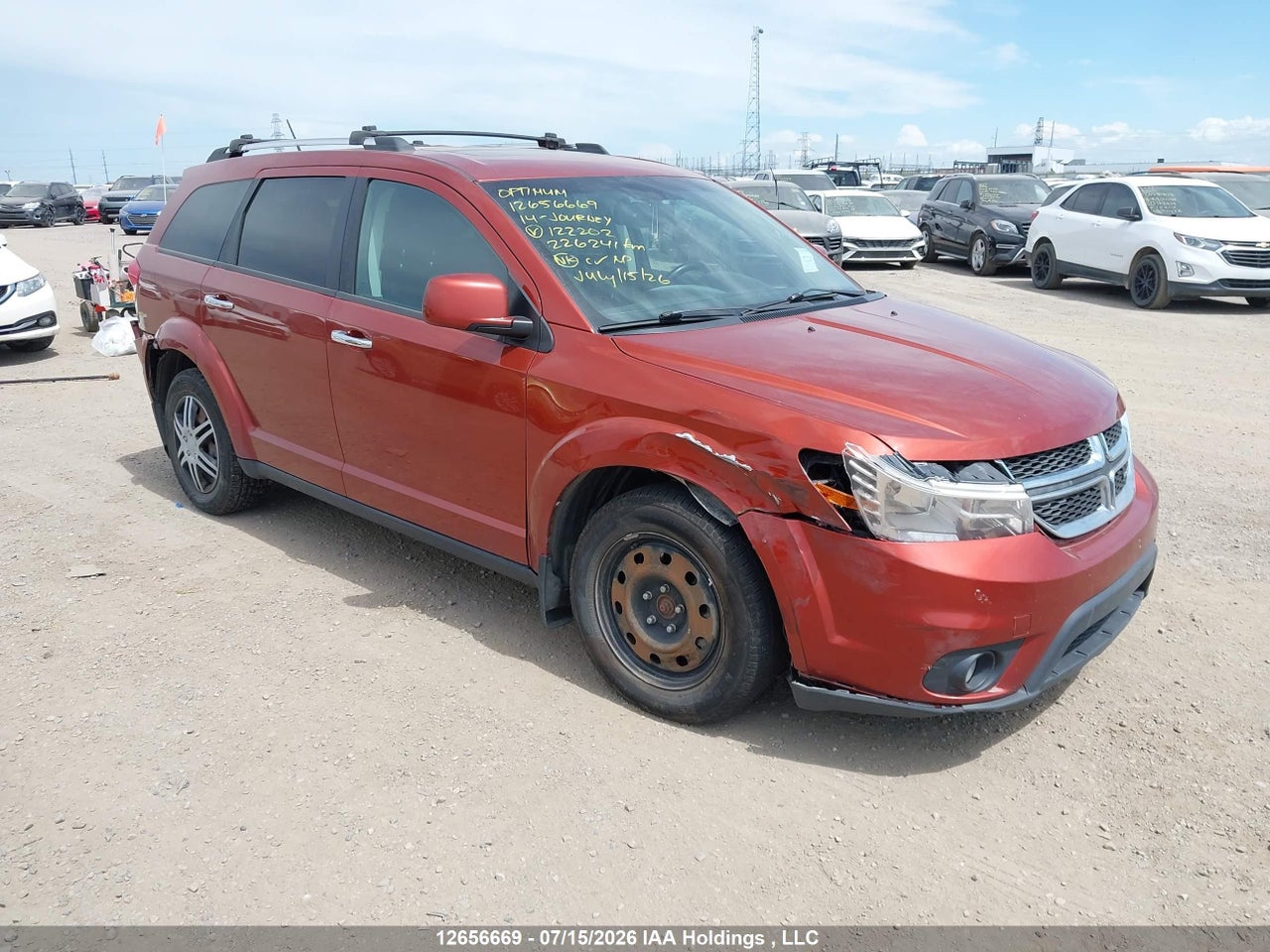3C4PDDFG5ET122202 · 2014 DODGE JOURNEY R/T