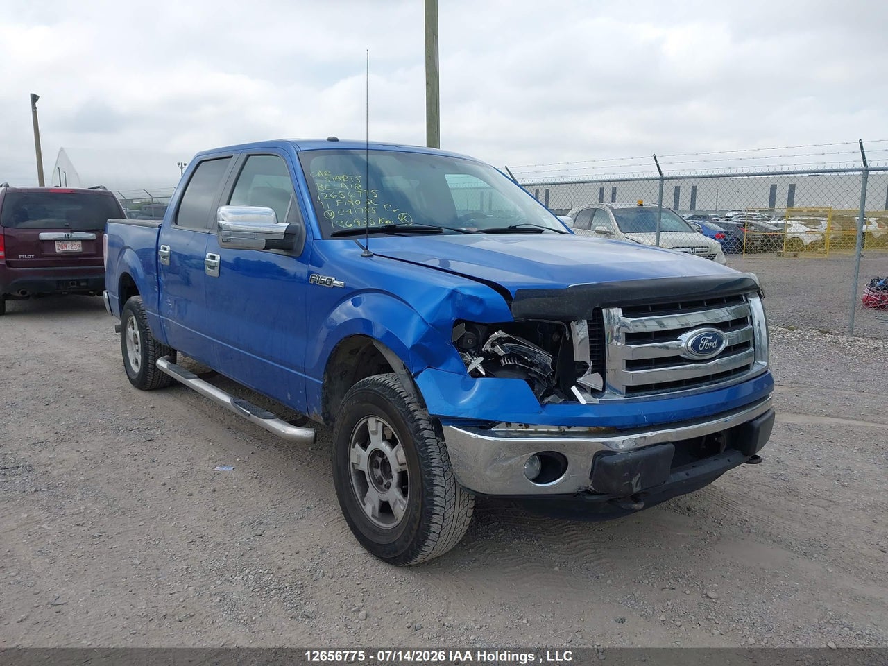 1FTFW1EFXBFC41785 · 2011 FORD F150 SUPERCREW