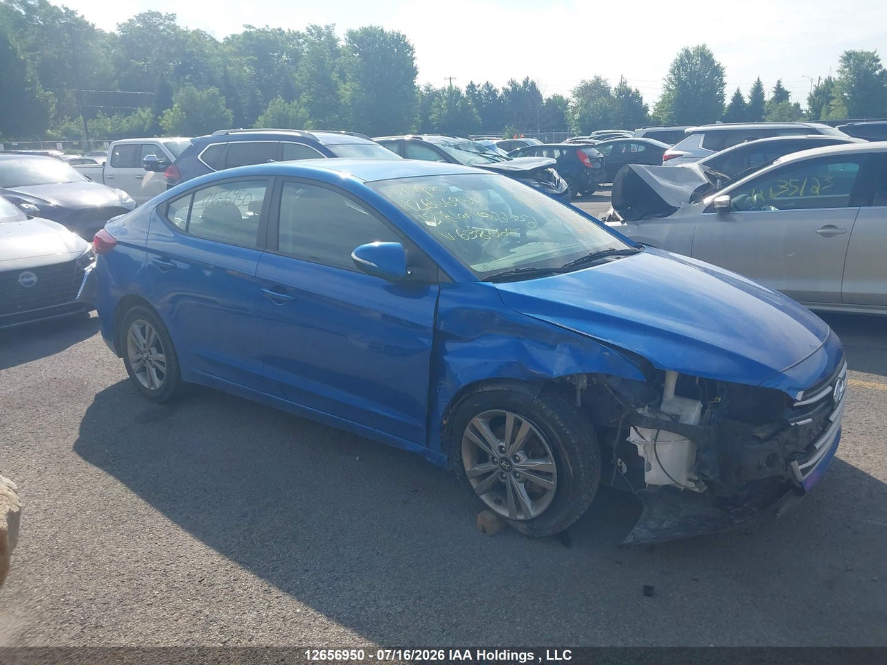 KMHD84LF9JU638660 · 2018 HYUNDAI ELANTRA GL