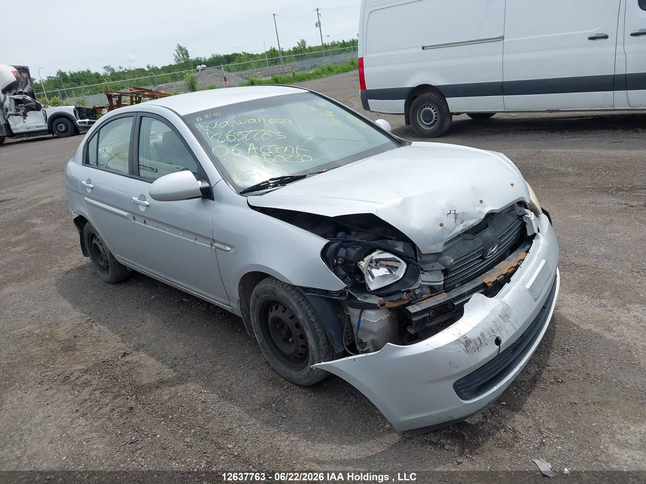 KMHCN45C46U050230 · 2006 HYUNDAI ACCENT GL/GLS