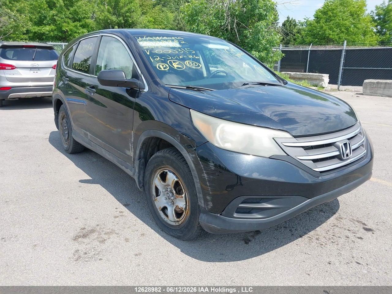 2HKRM3H38CH000315 · 2012 HONDA CR-V LX · 1/12