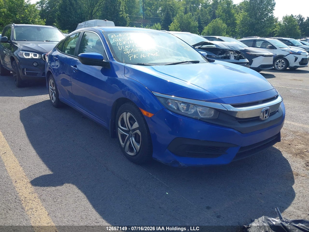 2HGFC2F5XGH022997 · 2016 HONDA CIVIC LX · 1/12