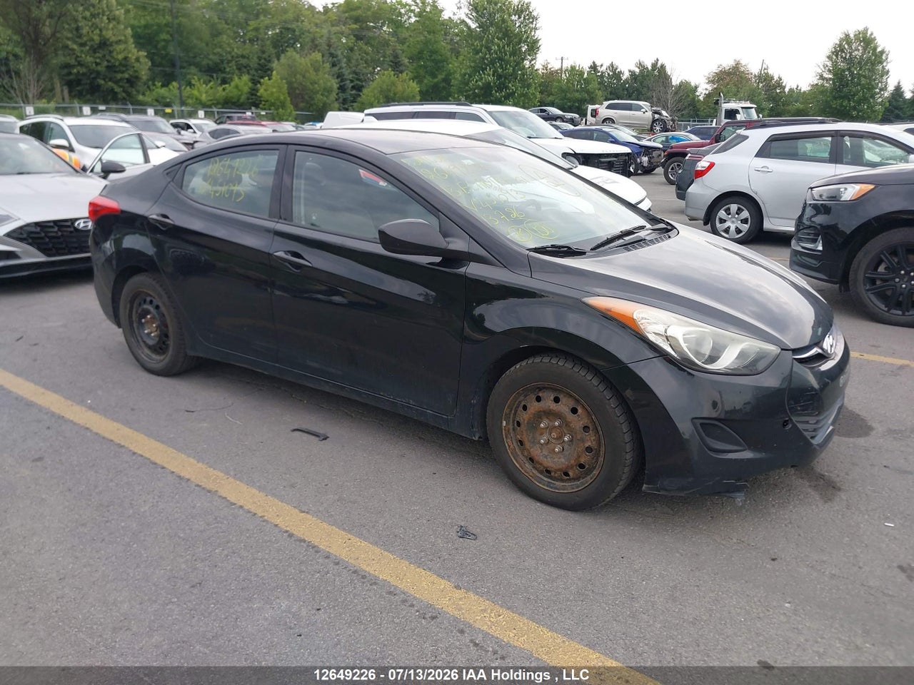 5NPDH4AE0DH451093 · 2013 HYUNDAI ELANTRA GL