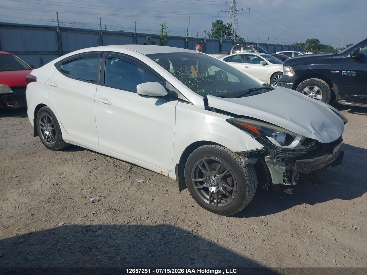 5NPDH4AE8FH631330 · 2015 HYUNDAI ELANTRA GL · 1/12