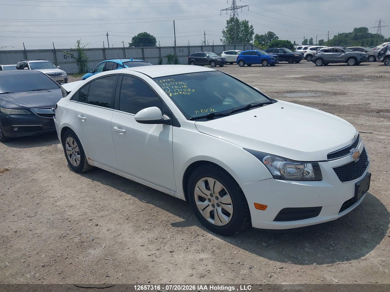 1G1PC5SB1E7171929 · 2014 CHEVROLET CRUZE LT