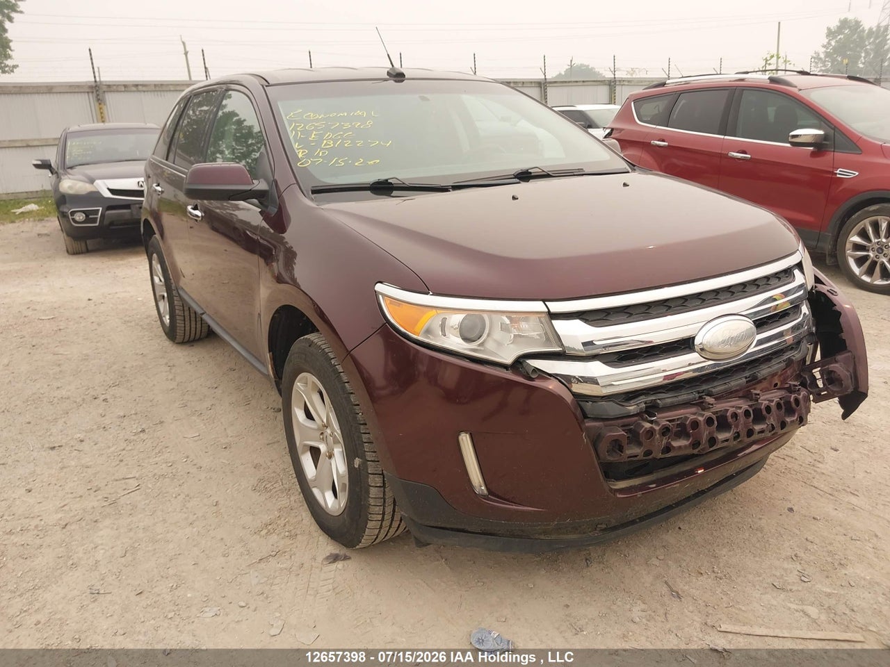 2FMDK3JCXBBB12274 · 2011 FORD EDGE SEL