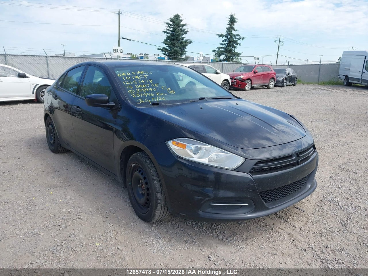 1C3CDFAA4FD375990 · 2015 DODGE DART SE · 1/12