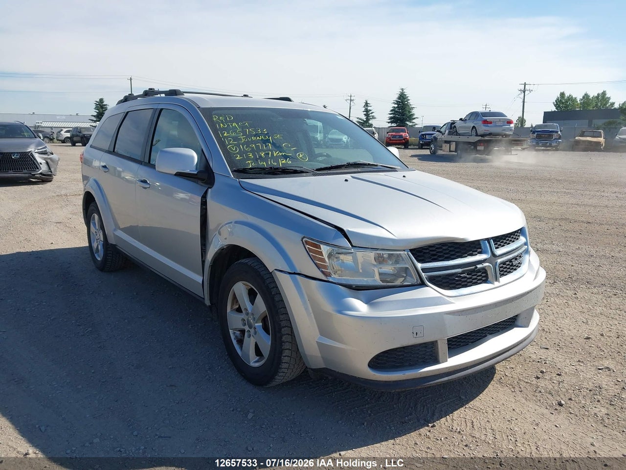 3C4PDCAB5CT169717 · 2012 DODGE JOURNEY SE