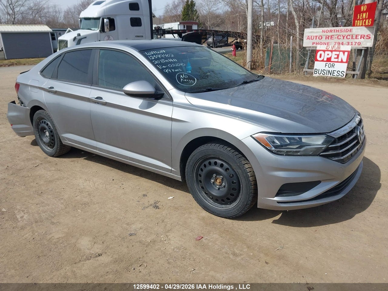 3VWEB7BUXLM022210 · 2020 VOLKSWAGEN Jetta Highline
