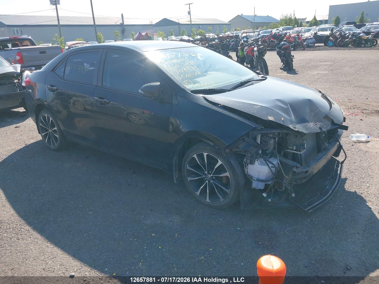 2T1BURHE7HC747971 · 2017 TOYOTA COROLLA SE