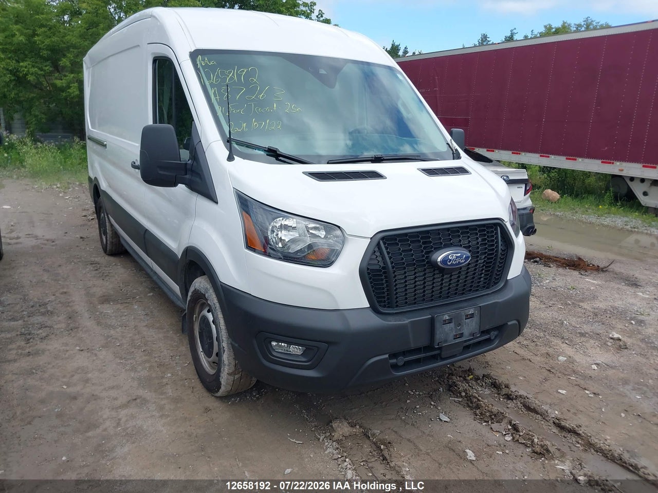 1FTBR1C83MKA87263 · 2021 FORD transit t-250