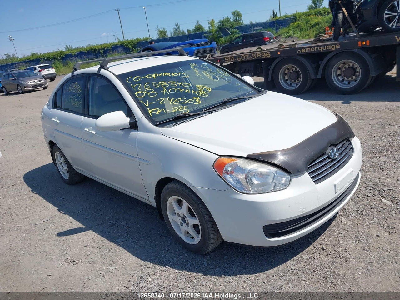 KMHCN45C38U246503 · 2008 HYUNDAI ACCENT GL/GLS/L