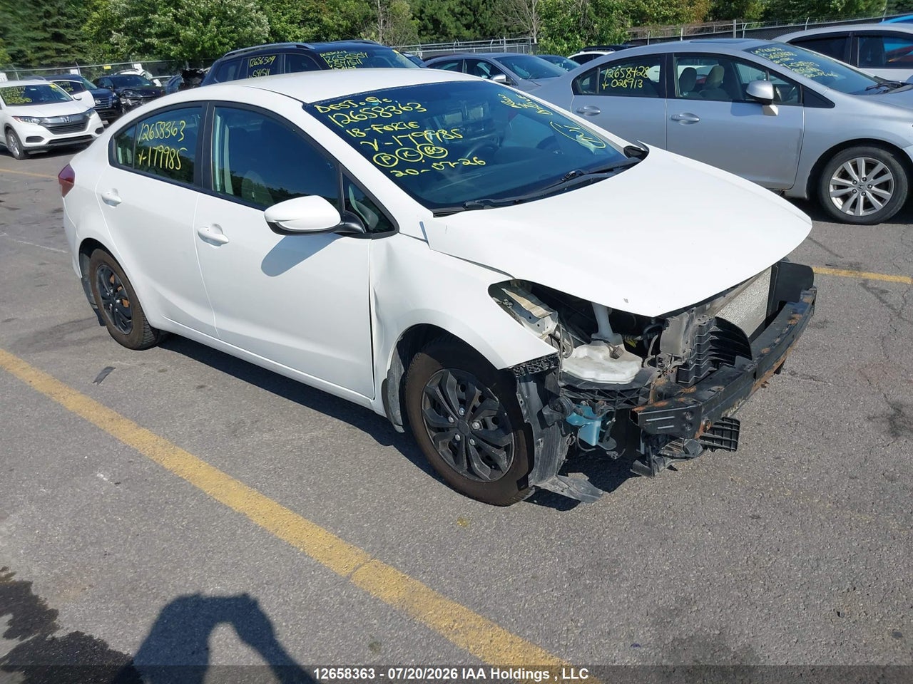 3KPFK4A78JE179985 · 2018 KIA FORTE LX