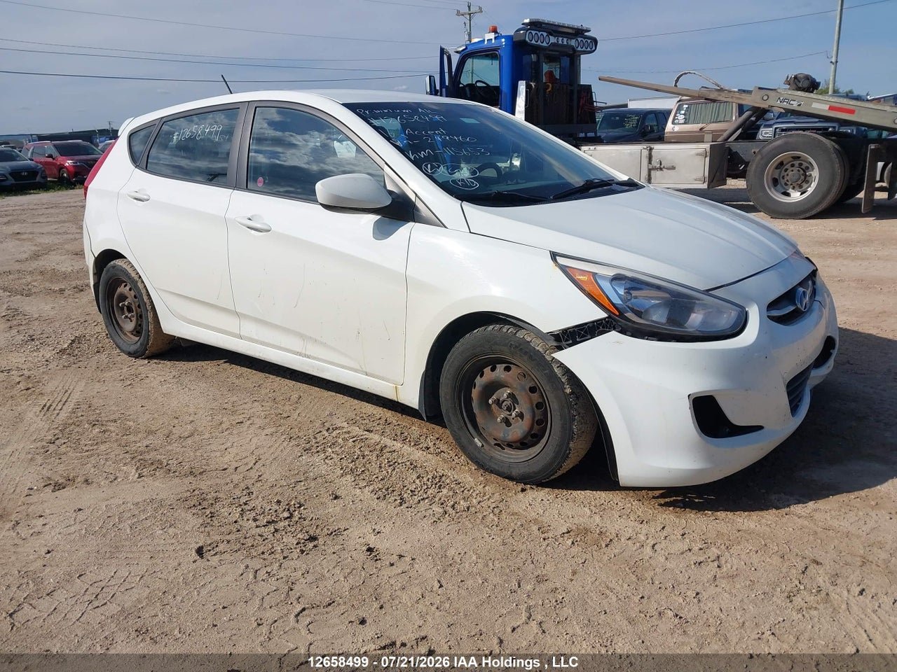 KMHCT5AE2GU249460 · 2016 HYUNDAI ACCENT GL