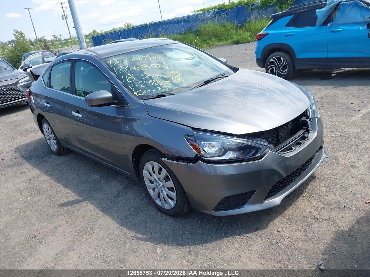 3N1AB7AP8JY247618 · 2018 NISSAN SENTRA S/SV/SR/SL