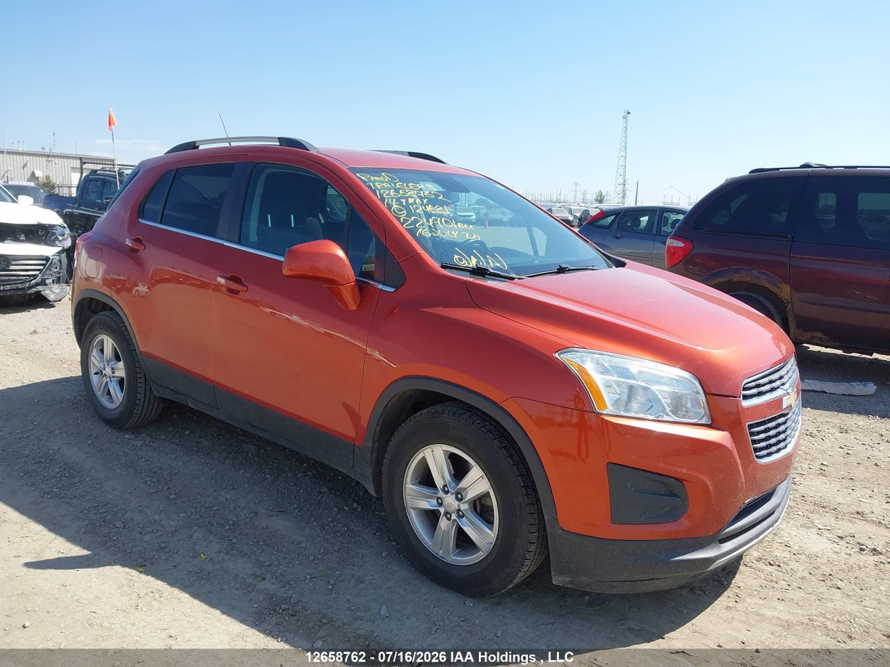 3GNCJLEB7EL124631 · 2014 CHEVROLET TRAX 1LT