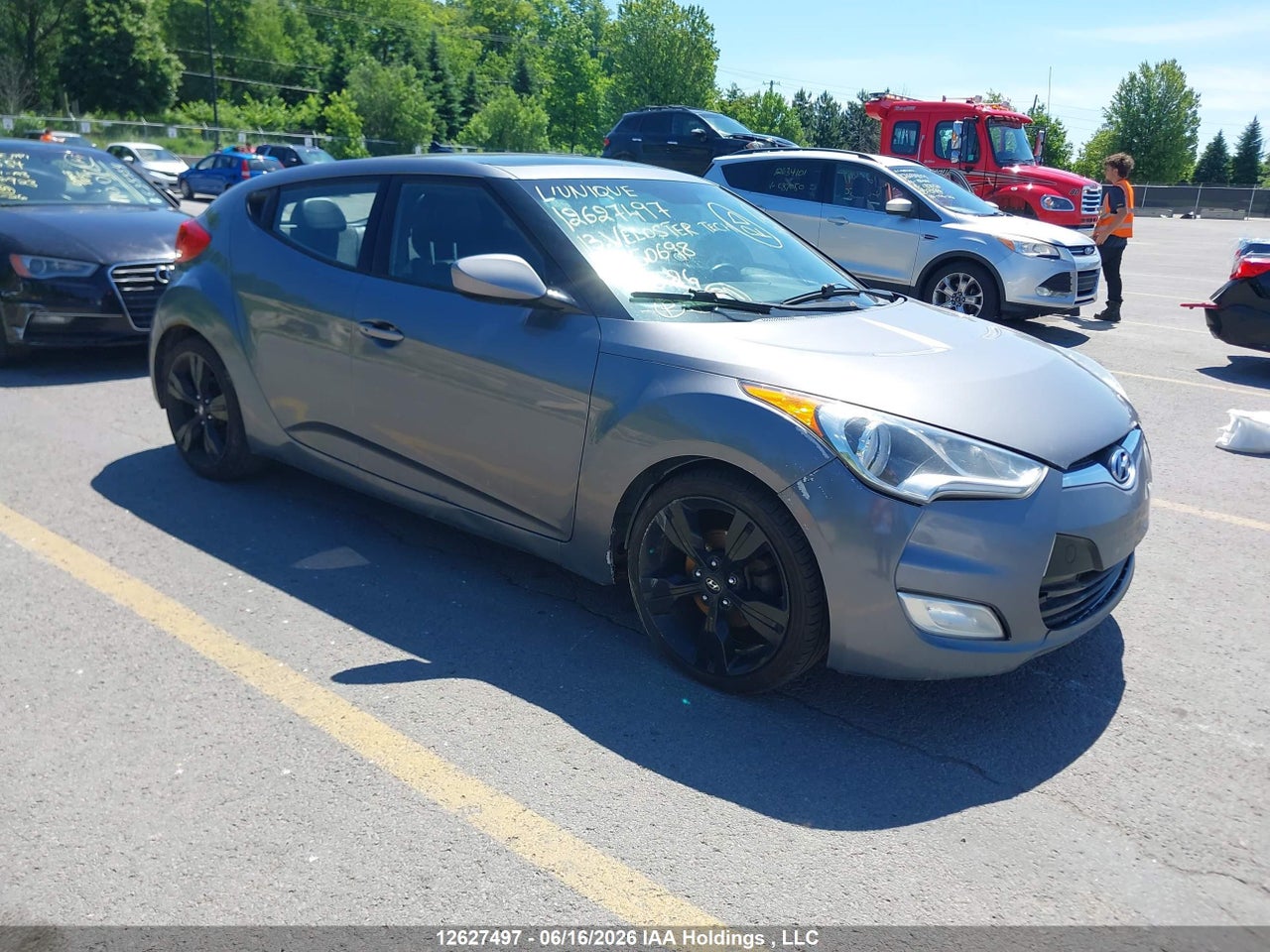 KMHTC6ADXDU150698 · 2013 HYUNDAI VELOSTER TECH