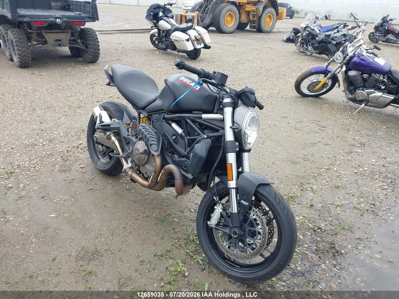 ZDM1RBTS1GB****** · 2016 DUCATI MONSTER 821 · 1/12